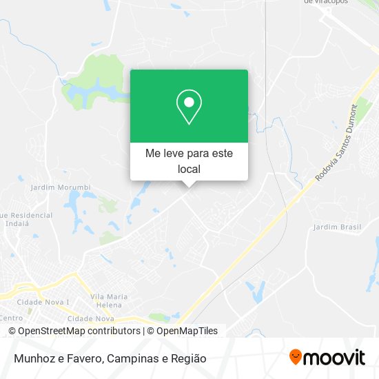 Munhoz e Favero mapa