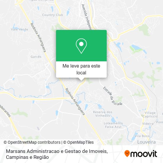 Marsans Administracao e Gestao de Imoveis mapa