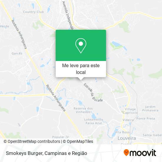 Smokeys Burger mapa