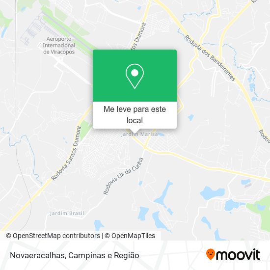 Novaeracalhas mapa