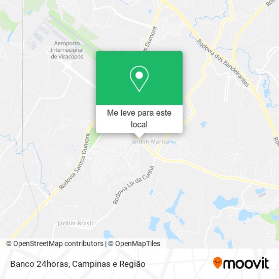 Banco 24horas mapa