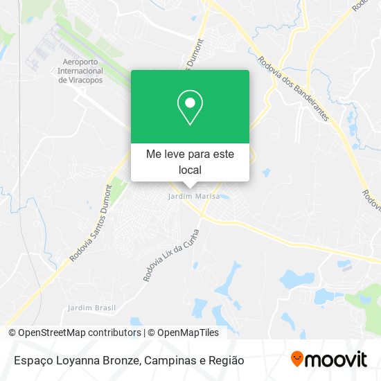 Espaço Loyanna Bronze mapa