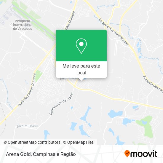 Arena Gold mapa