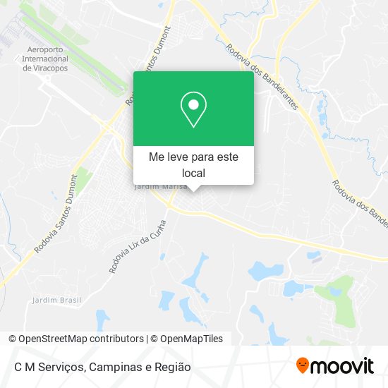 C M Serviços mapa