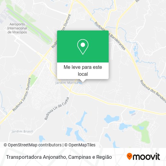 Transportadora Anjonatho mapa