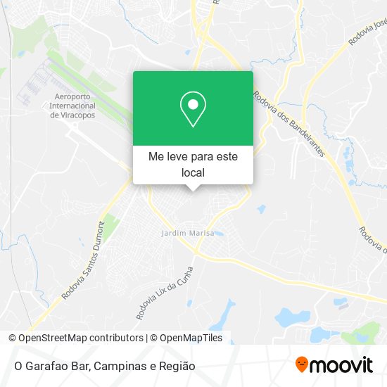 O Garafao Bar mapa