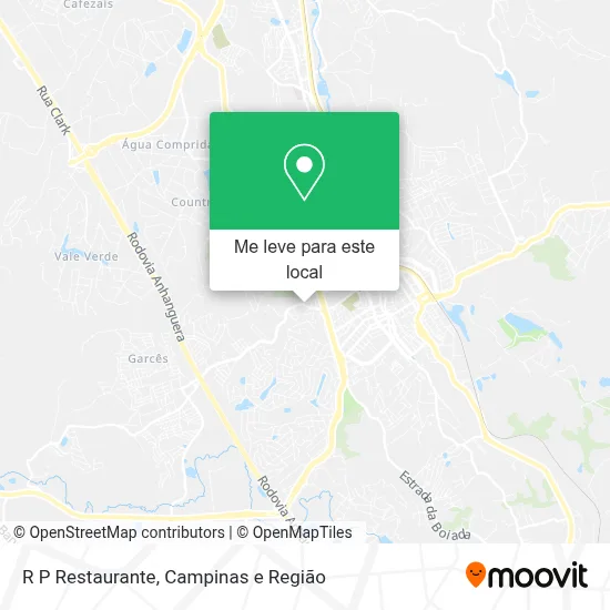R P Restaurante mapa
