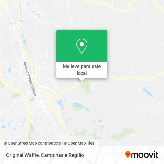 Original Waffle mapa