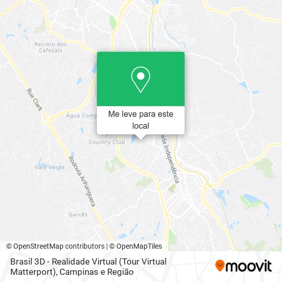 Brasil 3D - Realidade Virtual (Tour Virtual Matterport) mapa