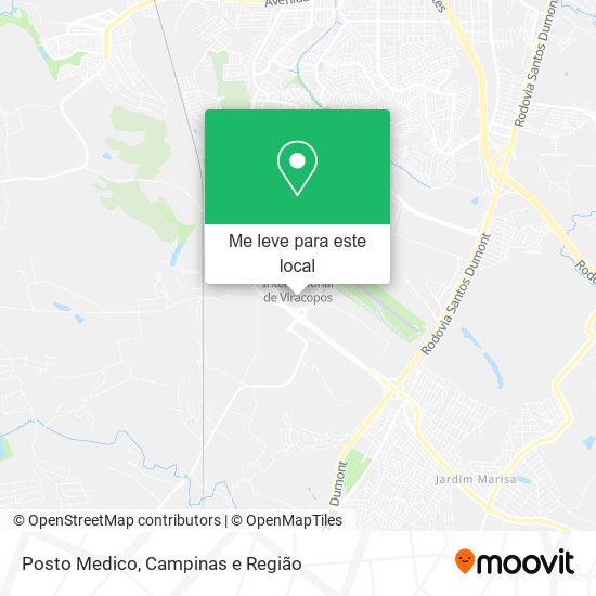 Posto Medico mapa