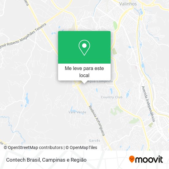 Contech Brasil mapa