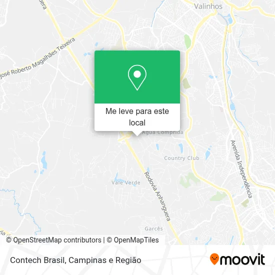 Contech Brasil mapa