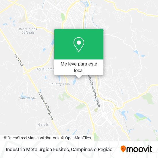 Industria Metalurgica Fusitec mapa