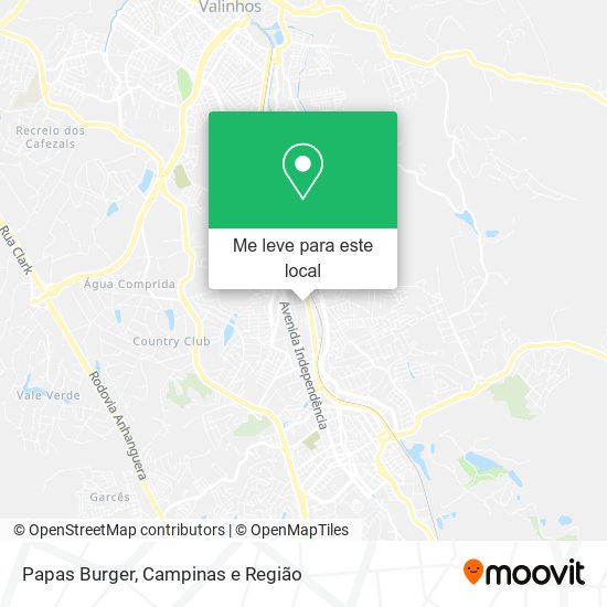 Papas Burger mapa