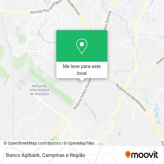 Banco Agibank mapa
