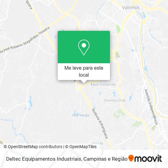 Deltec Equipamentos Industriais mapa