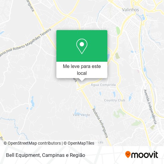 Bell Equipment mapa