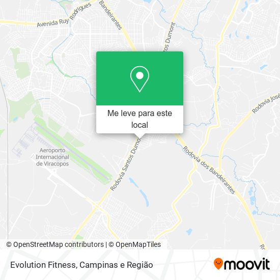 Evolution Fitness mapa