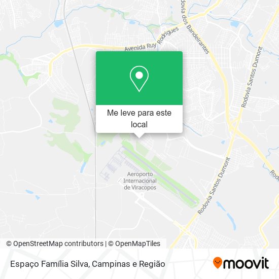 Espaço Família Silva mapa