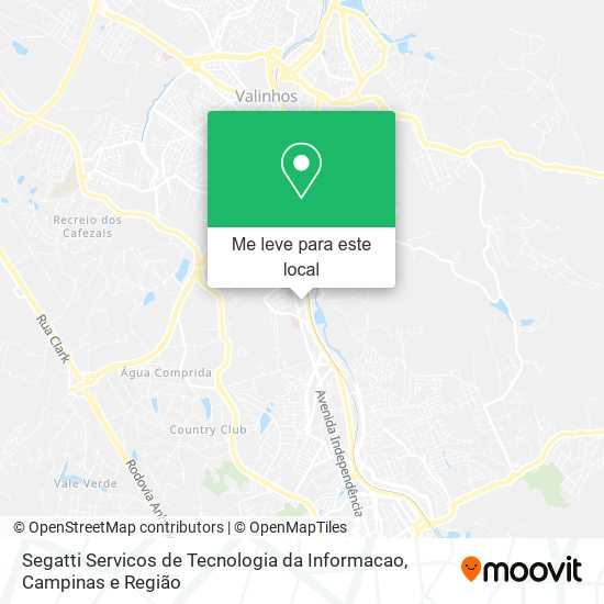 Segatti Servicos de Tecnologia da Informacao mapa