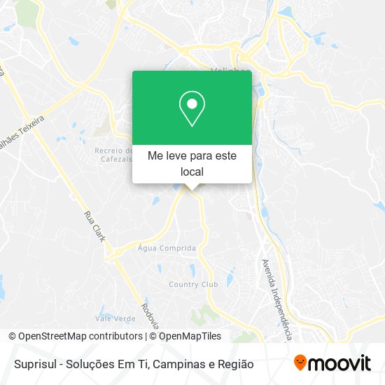 Suprisul - Soluções Em Ti mapa
