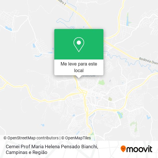 Cemei Prof Maria Helena Pensado Bianchi mapa