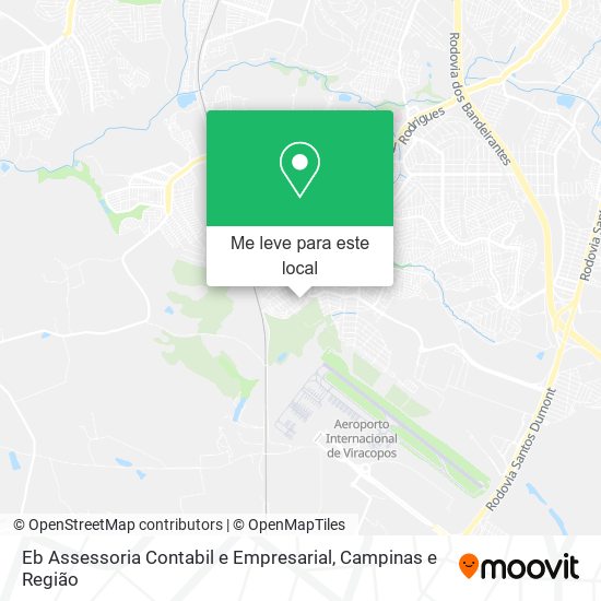 Eb Assessoria Contabil e Empresarial mapa