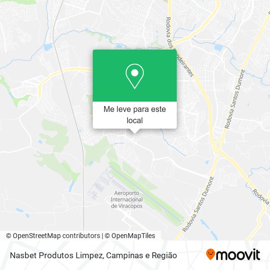 Nasbet Produtos Limpez mapa