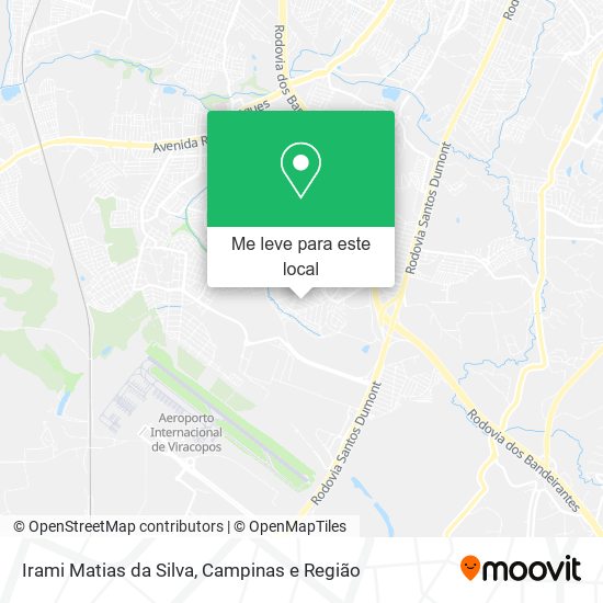 Irami Matias da Silva mapa