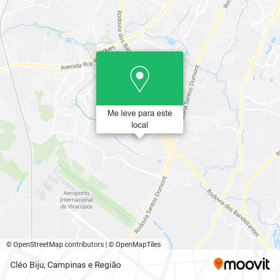 Cléo Biju mapa