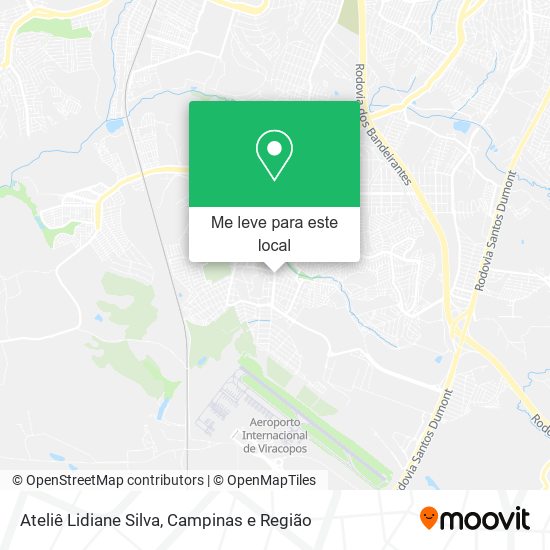 Ateliê Lidiane Silva mapa