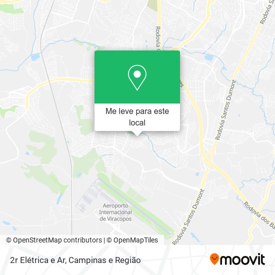 2r Elétrica e Ar mapa