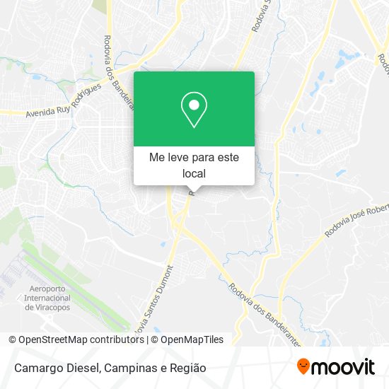 Camargo Diesel mapa