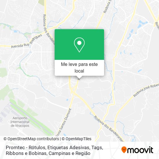 Promtec - Rótulos, Etiquetas Adesivas, Tags, Ribbons e Bobinas mapa