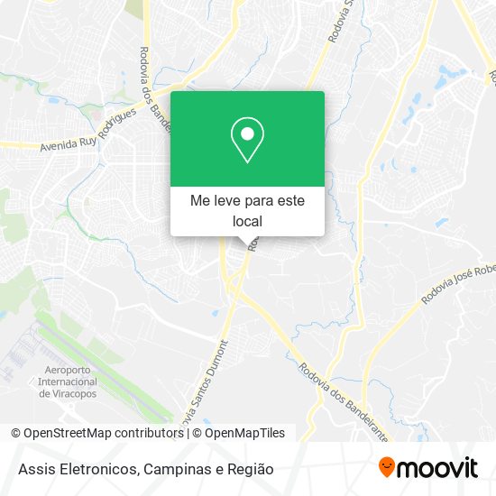 Assis Eletronicos mapa