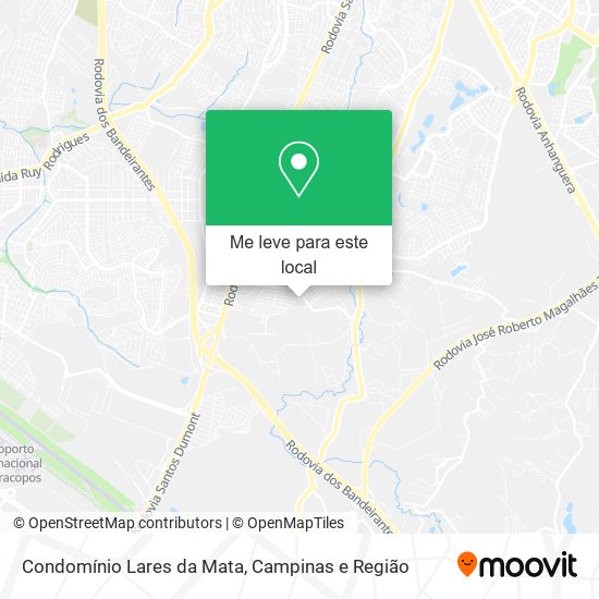 Condomínio Lares da Mata mapa