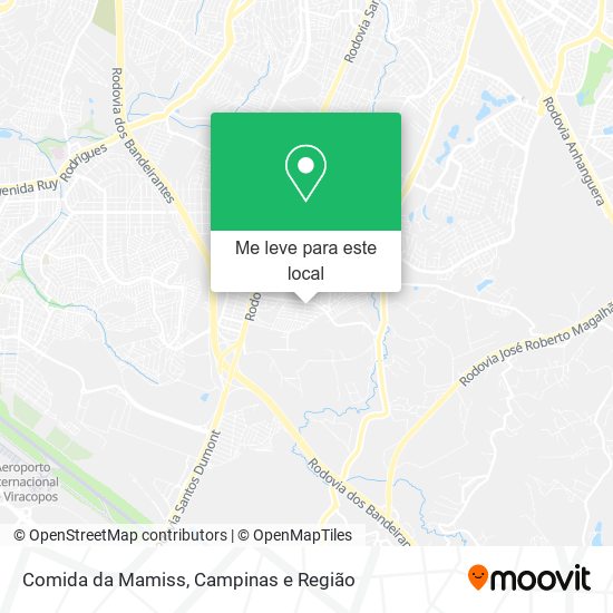 Comida da Mamiss mapa