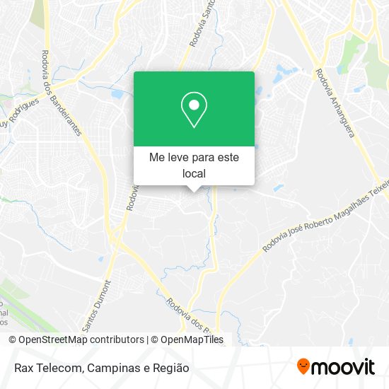 Rax Telecom mapa