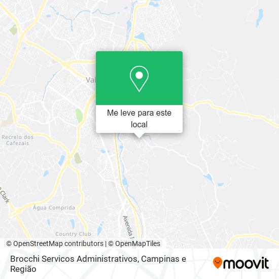 Brocchi Servicos Administrativos mapa