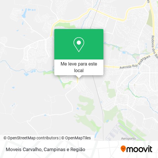 Moveis Carvalho mapa