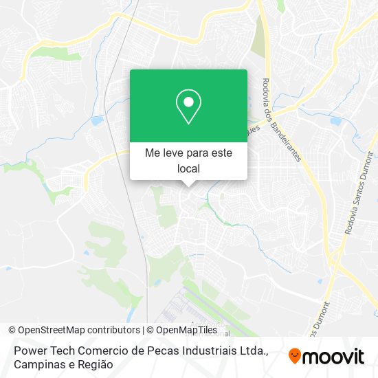 Power Tech Comercio de Pecas Industriais Ltda. mapa