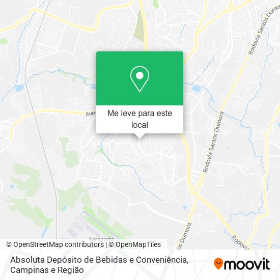 Absoluta Depósito de Bebidas e Conveniência mapa