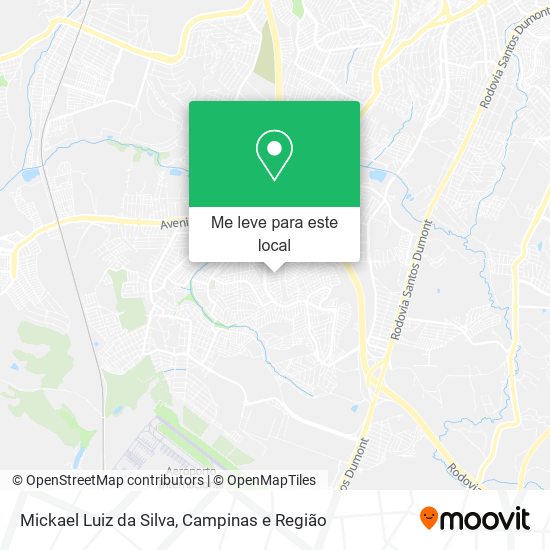 Mickael Luiz da Silva mapa