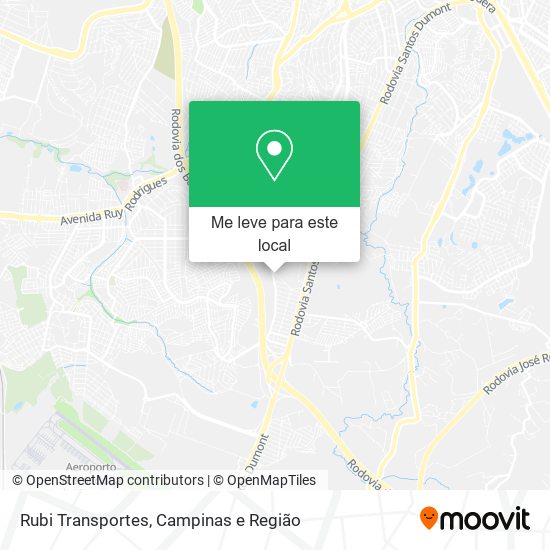 Rubi Transportes mapa