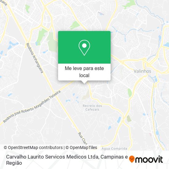 Carvalho Laurito Servicos Medicos Ltda mapa