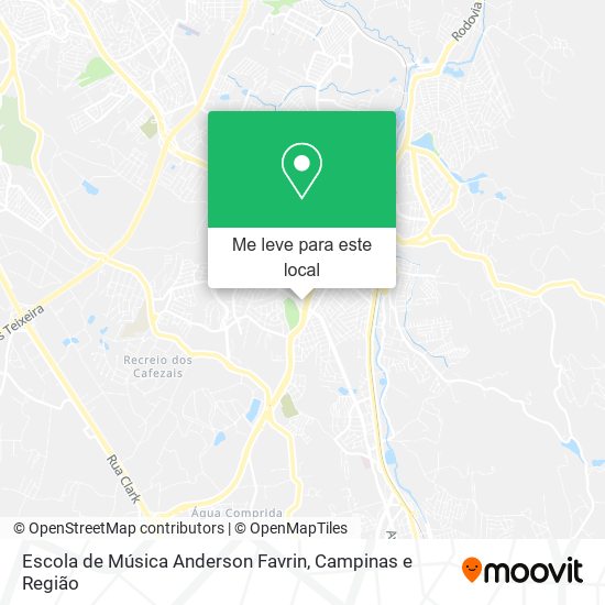 Escola de Música Anderson Favrin mapa