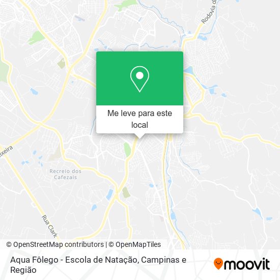 Aqua Fôlego - Escola de Natação mapa