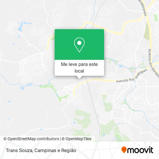 Trans Souza mapa