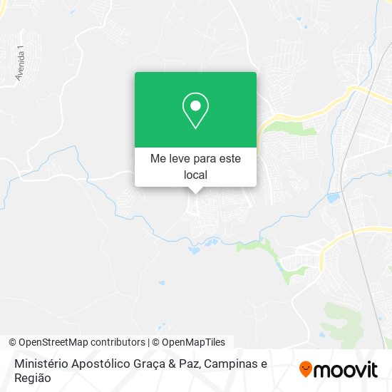 Ministério Apostólico Graça & Paz mapa