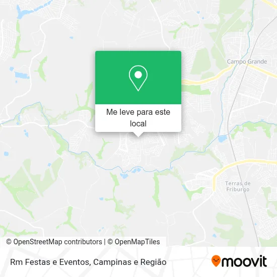 Rm Festas e Eventos mapa